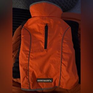 Eddie Bauer Orange Dog Jacket